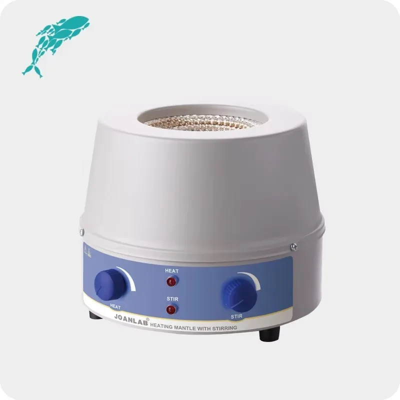 HMS Heating Mantle  Lab Electric Heating Mantle with Magnetic Stirrer Adjustable Thermostat Digital Display for Distillation