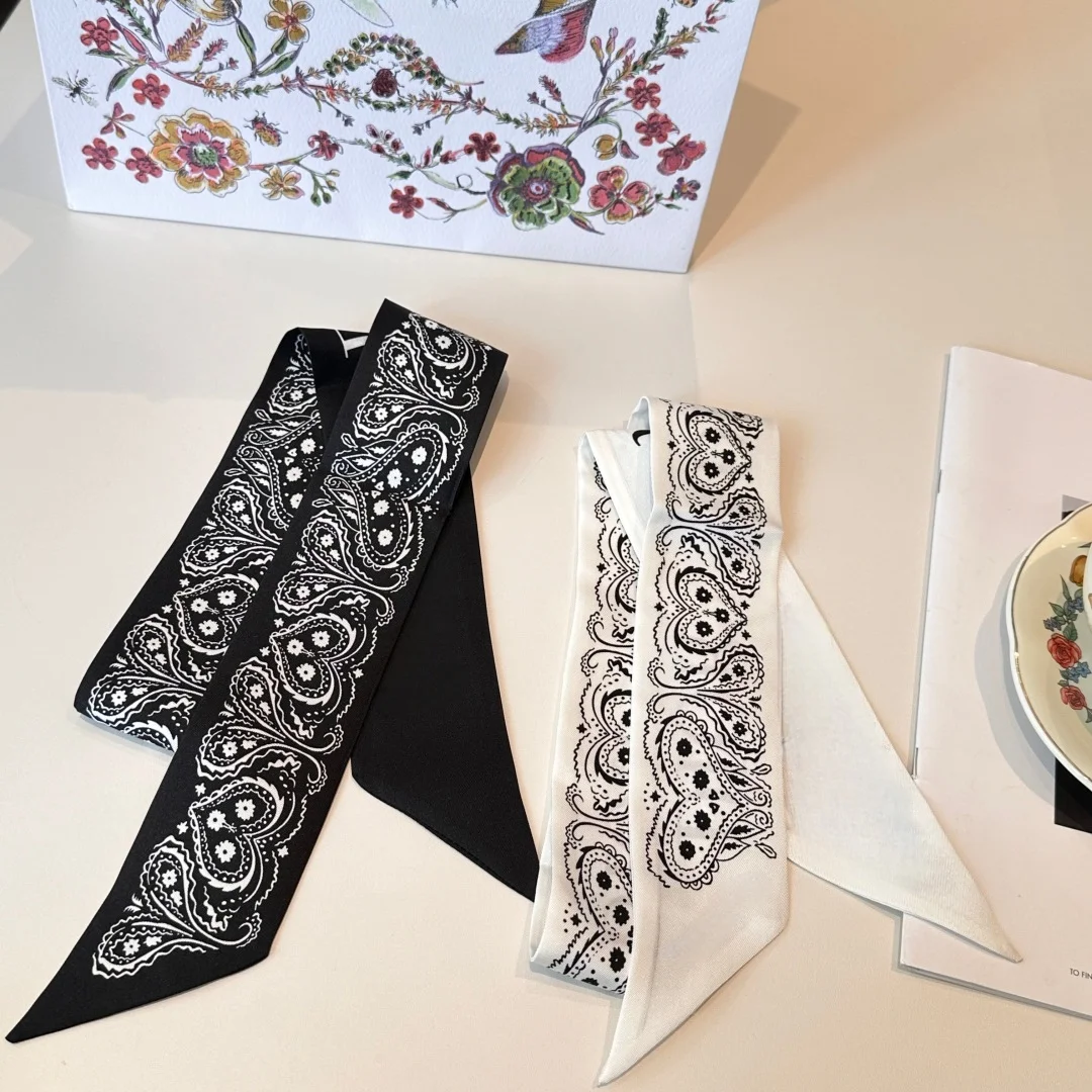 Echarpe-en-soie-de-marque-de-luxe-accessoires-de-mode-en-soie-haut-de-gamme-6-100cm-peut-etre-utilisee-comme-foulard-decoration-de-poignee-de-sac-bracelet