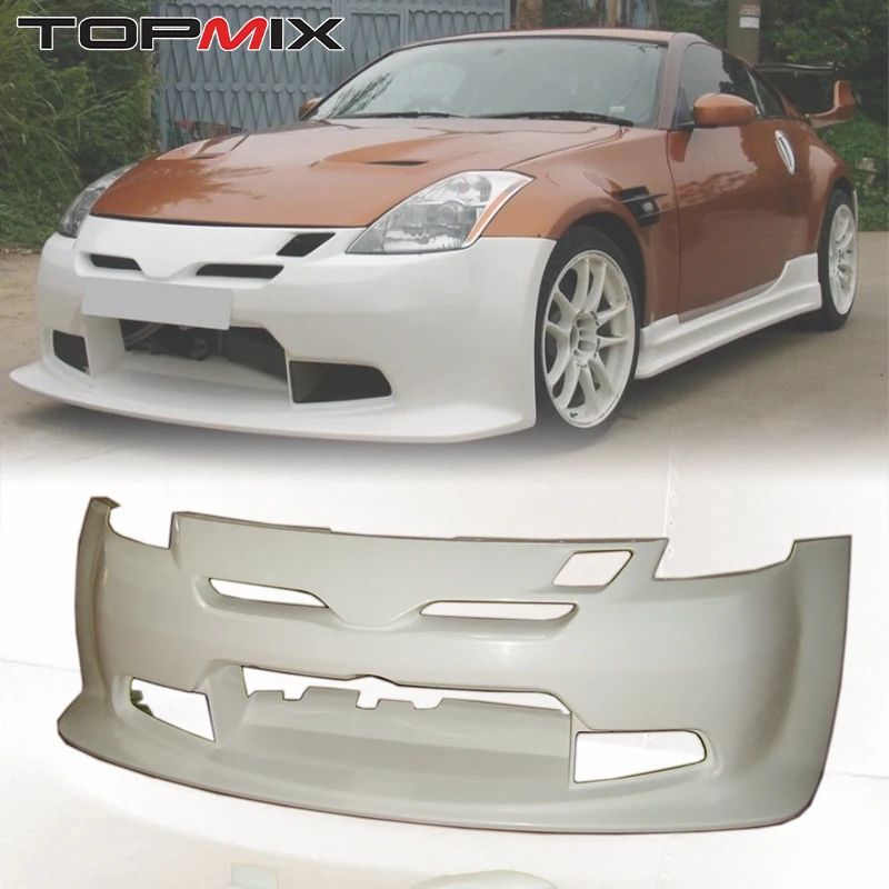 

Для Nissan 350Z Z33 CW-Spec: Комплект внешних элементов кузова из стекловолокна (передний/задний бампер)