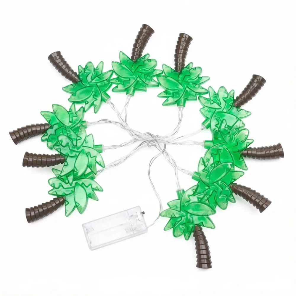 Colored Coconut Tree Lights Creative Design Simulate Coconut Trees LED Colored Lights LED String String Lights Camping