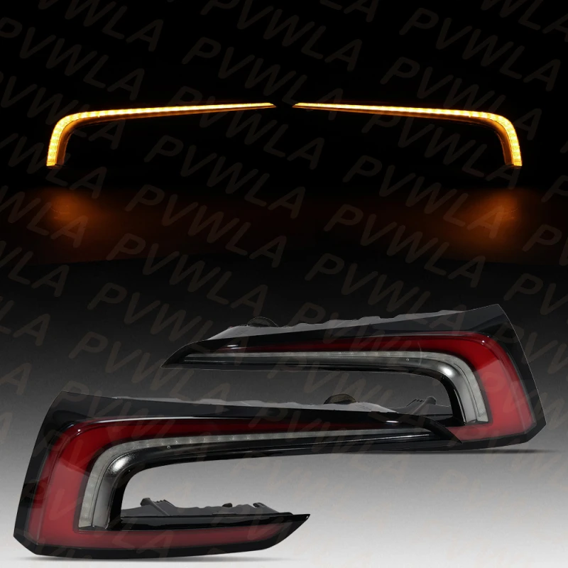 LED Tail Light 4 PIN For Tesla Model 3 2024 2025 US Version Car Accessories Rear Brake Lamp Turn Signal