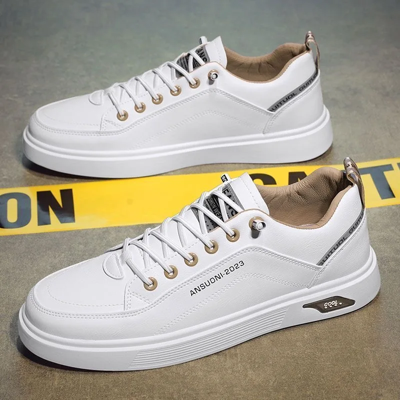 

Мужские белые туфли без каблука: модные, универсальные, дышащие, удобные, для спорта и отдыха, трендовые кеды