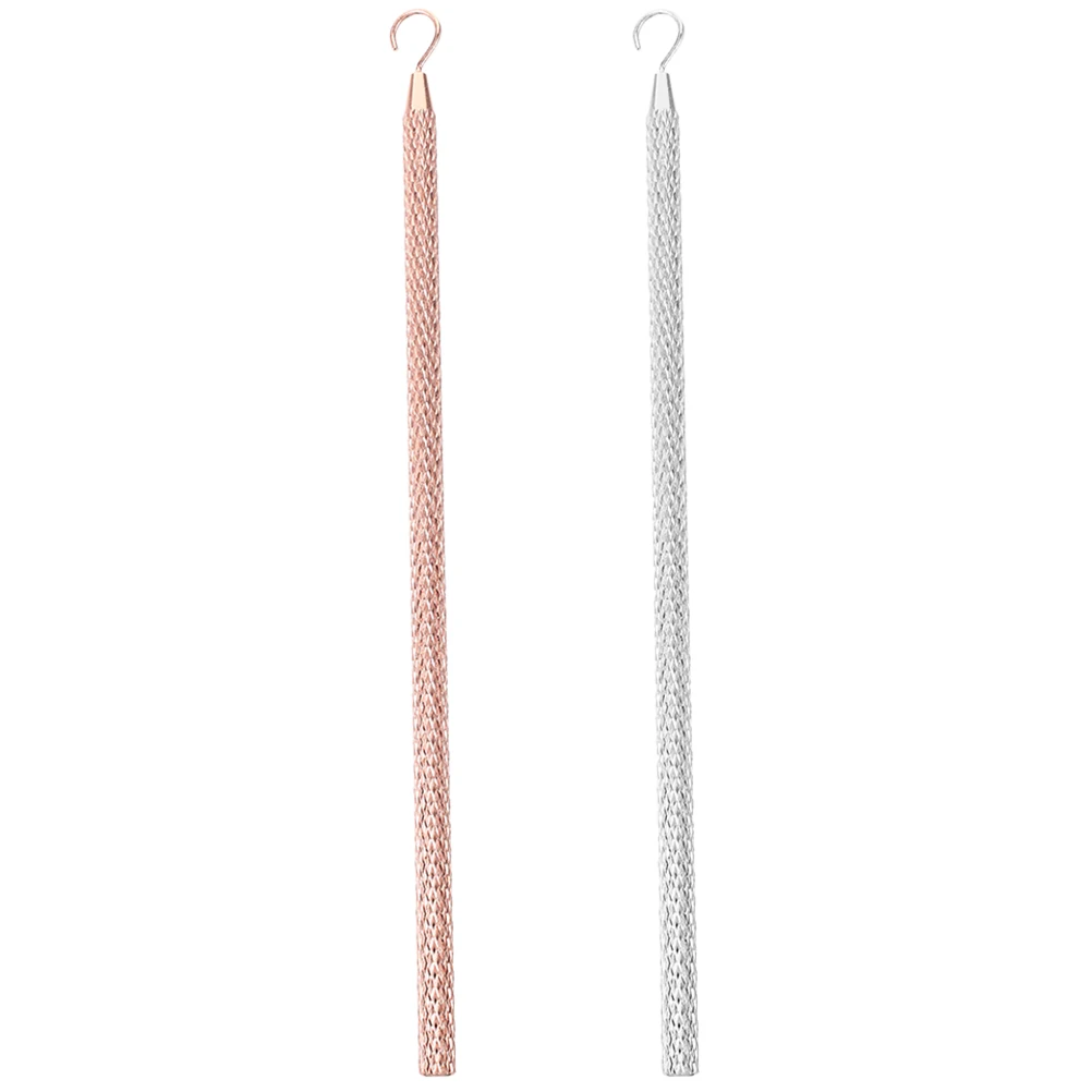 

2pcs Helper Tool Alloy Jewelry Wearing Aid Lightweight Portable Bracelet Helper Tool Fastening Equipment Memo Stand
