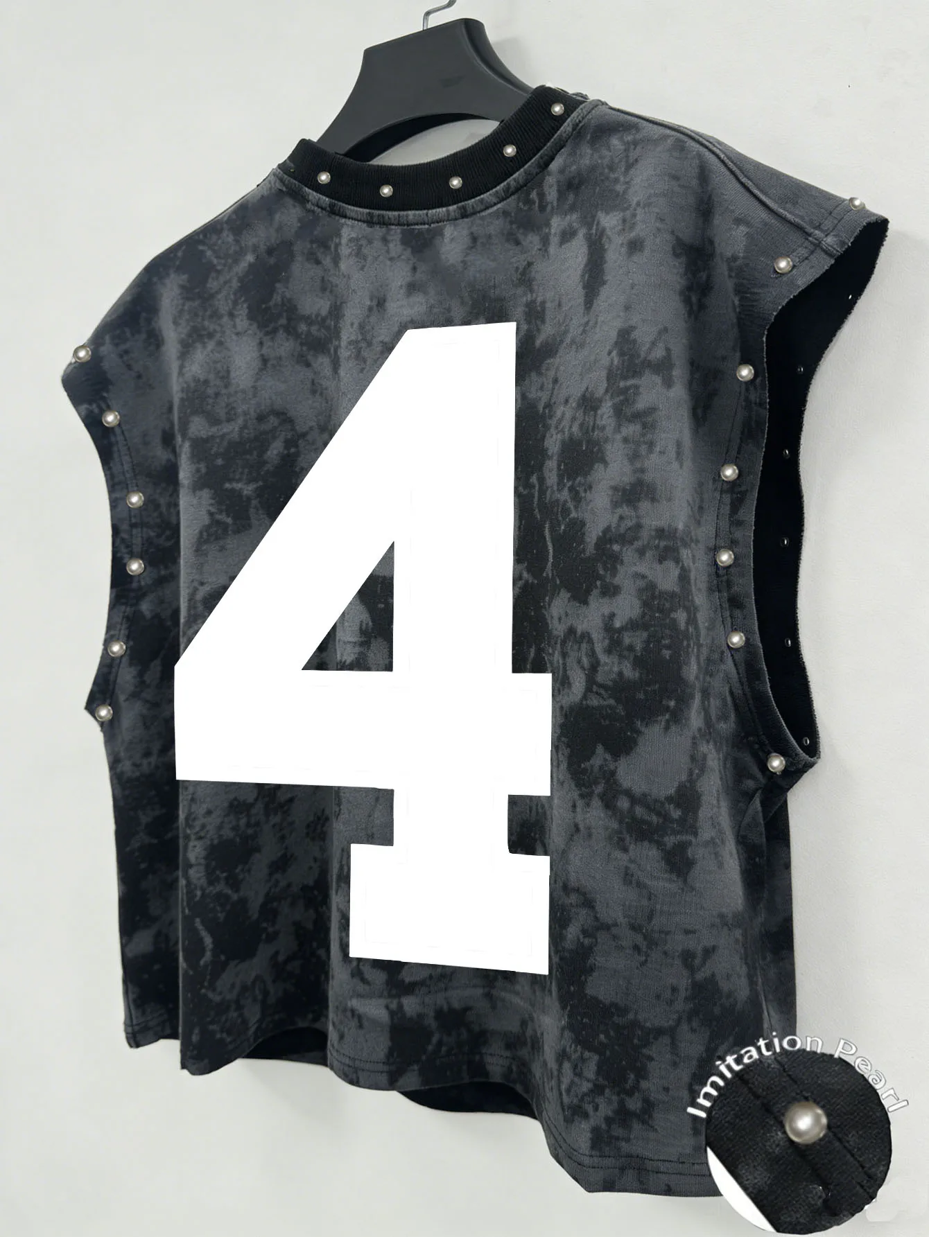 Unisex Retro-Style Sleeveless Top with 