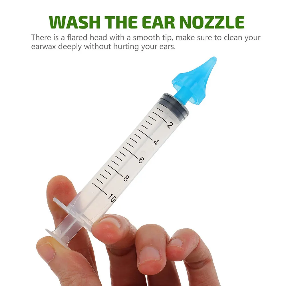 

4 Sets Ear Cleaner Cleaning Ears Washer Flushing Kit for Adults Tools Earwax Remover Irrigator System Water Flusher Aldult