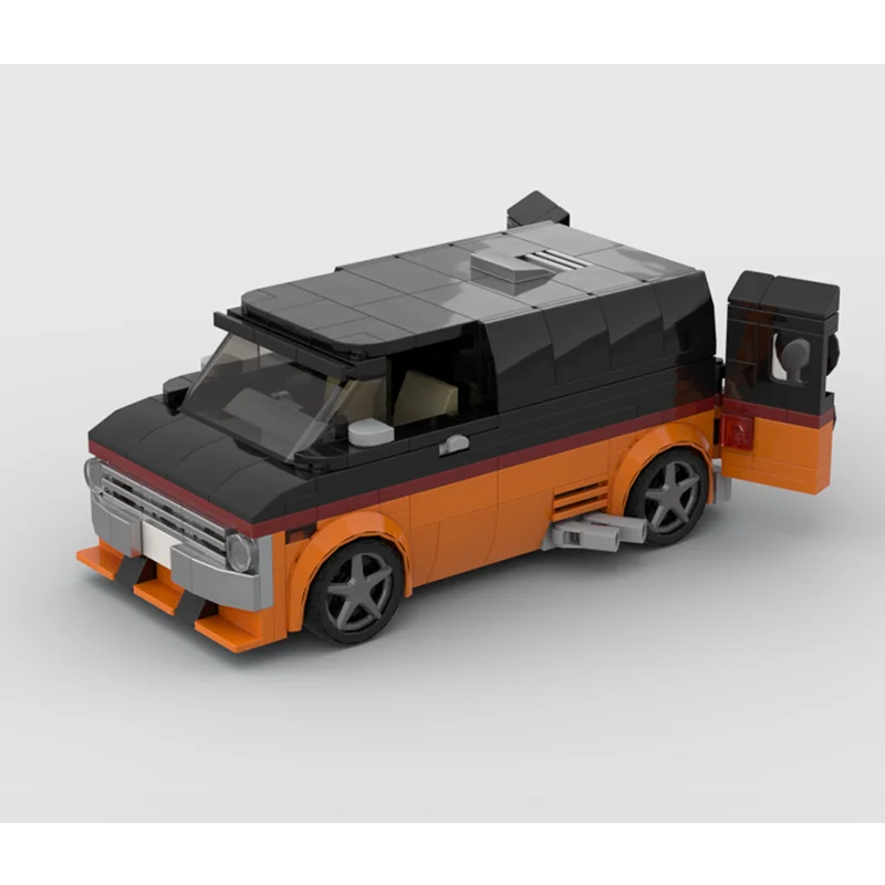 

MOC Speed City Car Champion Racing Classic Supercars Building Blocks Building Blocks Block Racing Super Tech Creative Garage Kid