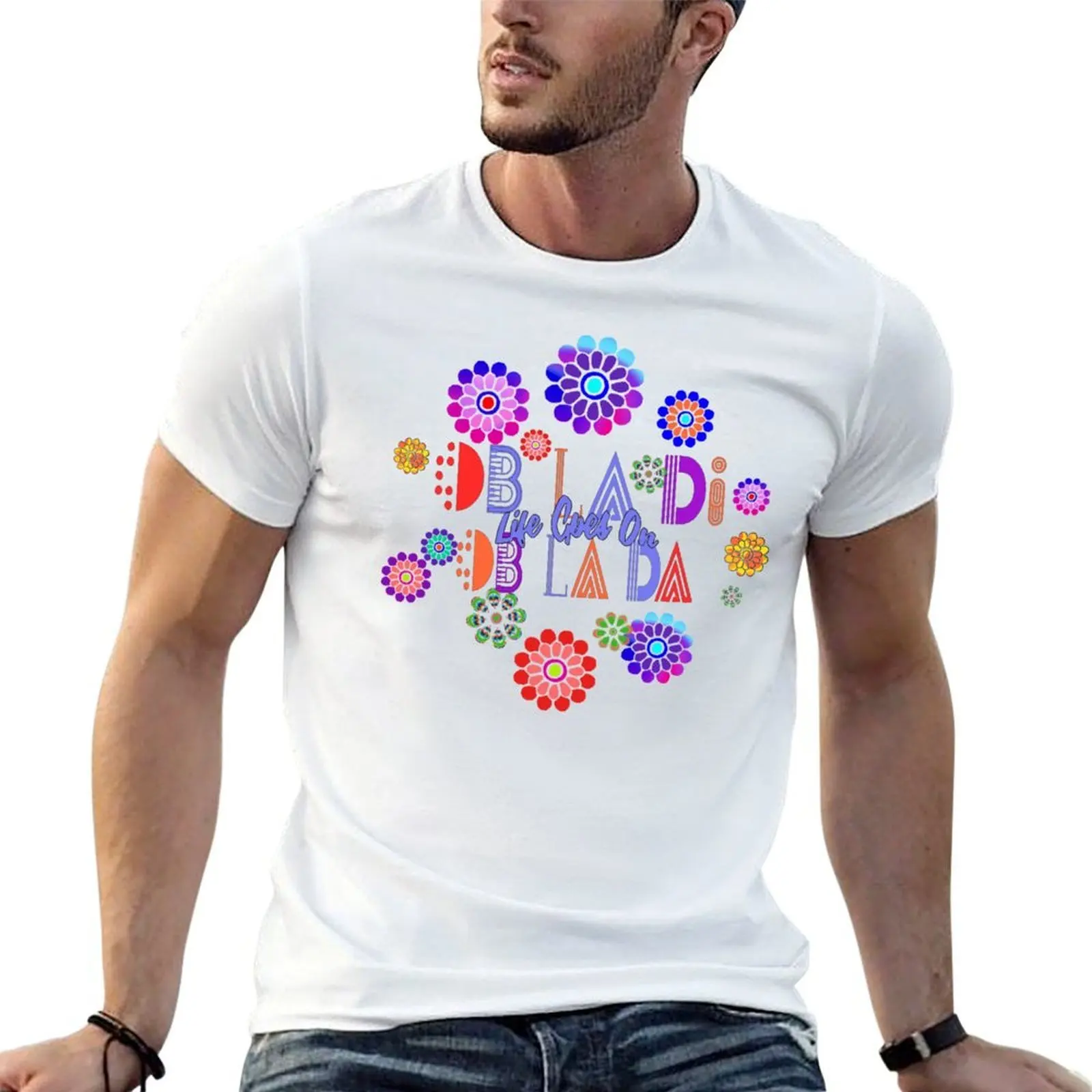 Ob La Di, Ob La Da T-Shirt anime graphic shirts men clothes