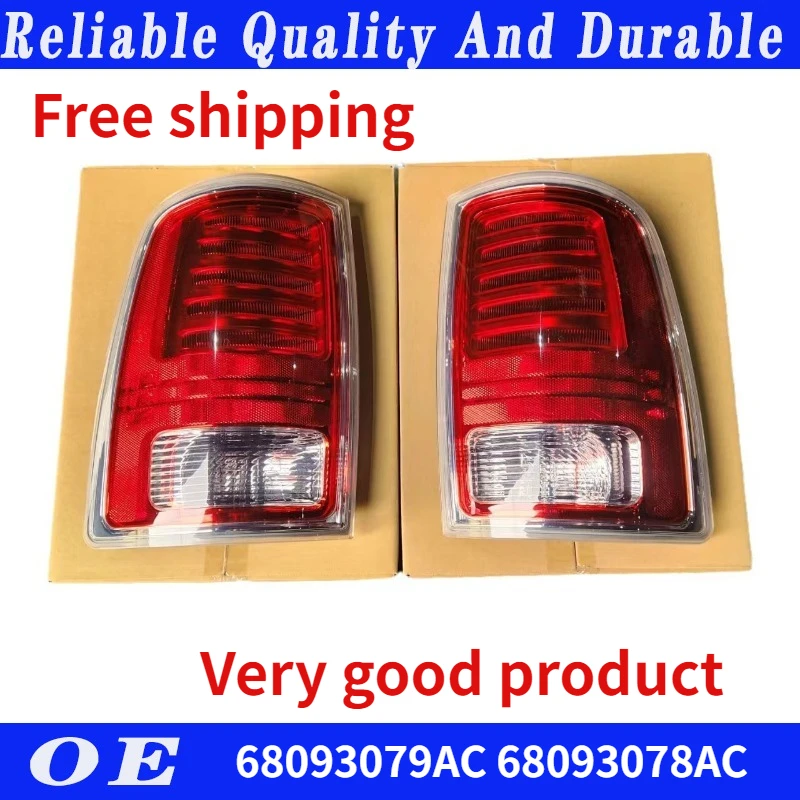 

Car LED Rear Tail Light Assembly For Dodge Ram 1500 2500 3500 13-18 Turn Signal Light Stop Brake Lamp 68093079AC 68093078AC