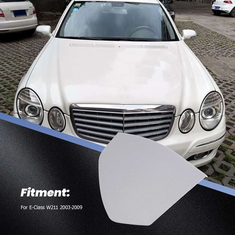 Car Front Door Plastic Cover Trim Shell For Mercedes Benz E-Class W211 2003-2009 2117270148 Grey