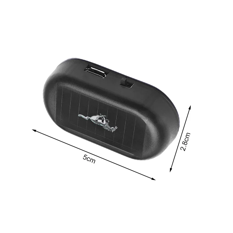 Car Wireless Warning Anti Theft Caution Lamp LED Flashing Accessories Caps For Ford Mustang F10 Zapatillas Gt Shelby Mujer Kuga