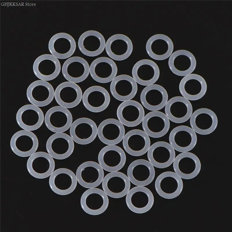 120pcs Rubber O Ring Keyboard Switch Dampeners Keyboards Accessories White For Dampers Keycap O Ring Replace Part