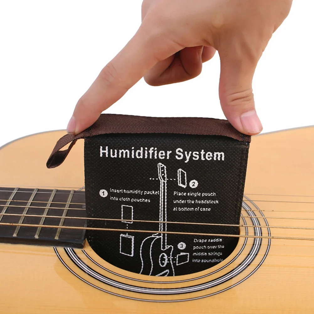 

Guitar Humidifier Accessories Instrument Humidifier Tool Maintenance-Free 2-Way Humidity Control For Acoustic Guitar Ukulele