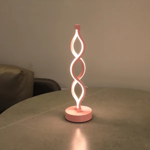 Candeeiro de mesa LED com cor e luz ajustáveis, adequado para quartos, salas de estudo, criativo, aweed, iluminação decorativa 6 principais vendas abajur de algas - №6