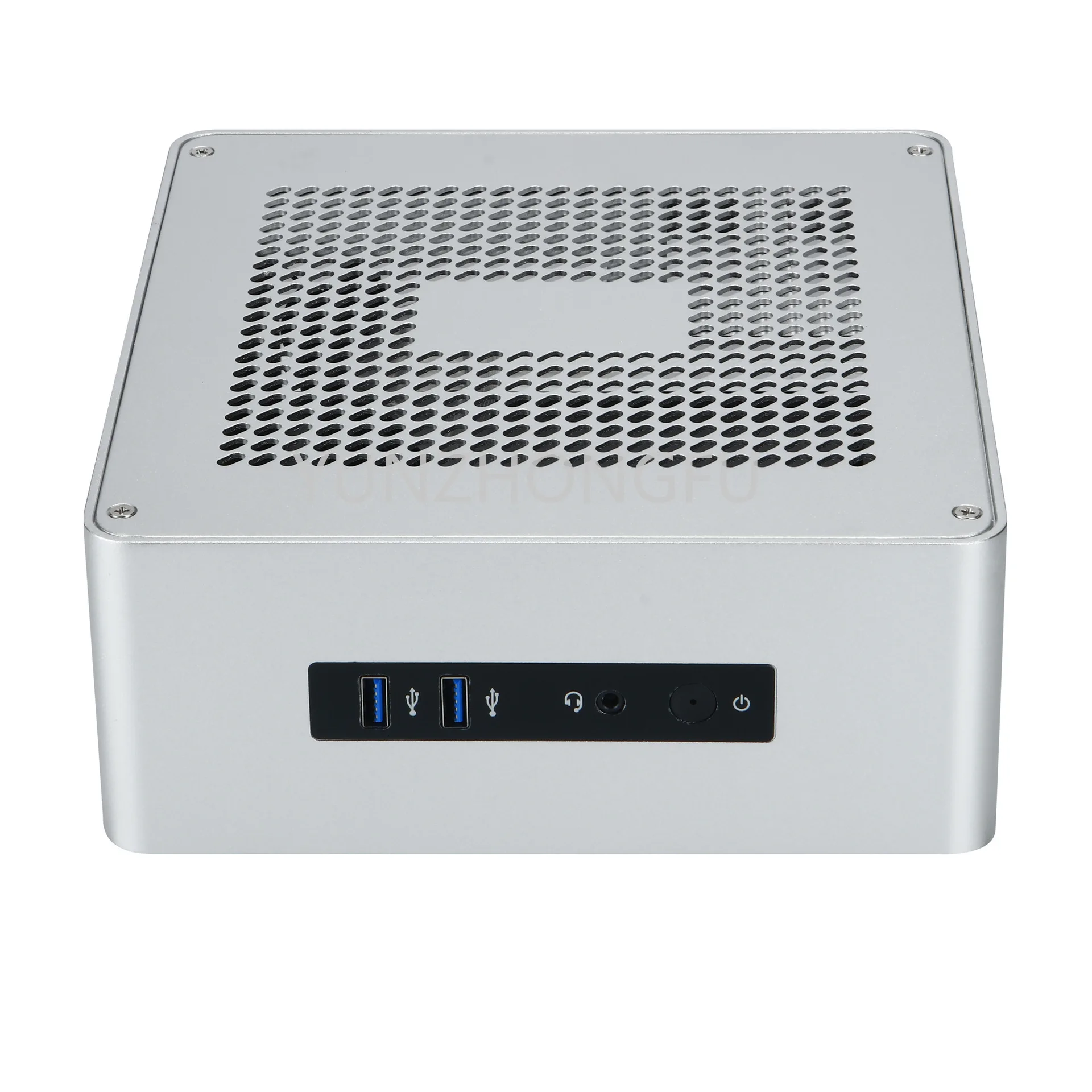 Ta80 Home Mini Computer Industrial Chassis Htpc Can Stand and Lie Support Itx Motherboard Ssd