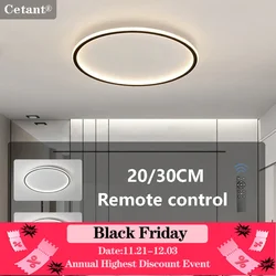 LED Ceiling Light 20/30CM Remote Control Corridor Round Lamps Hallway Living Room Stairs Balcony Home Decor Led Lgihts Lighting