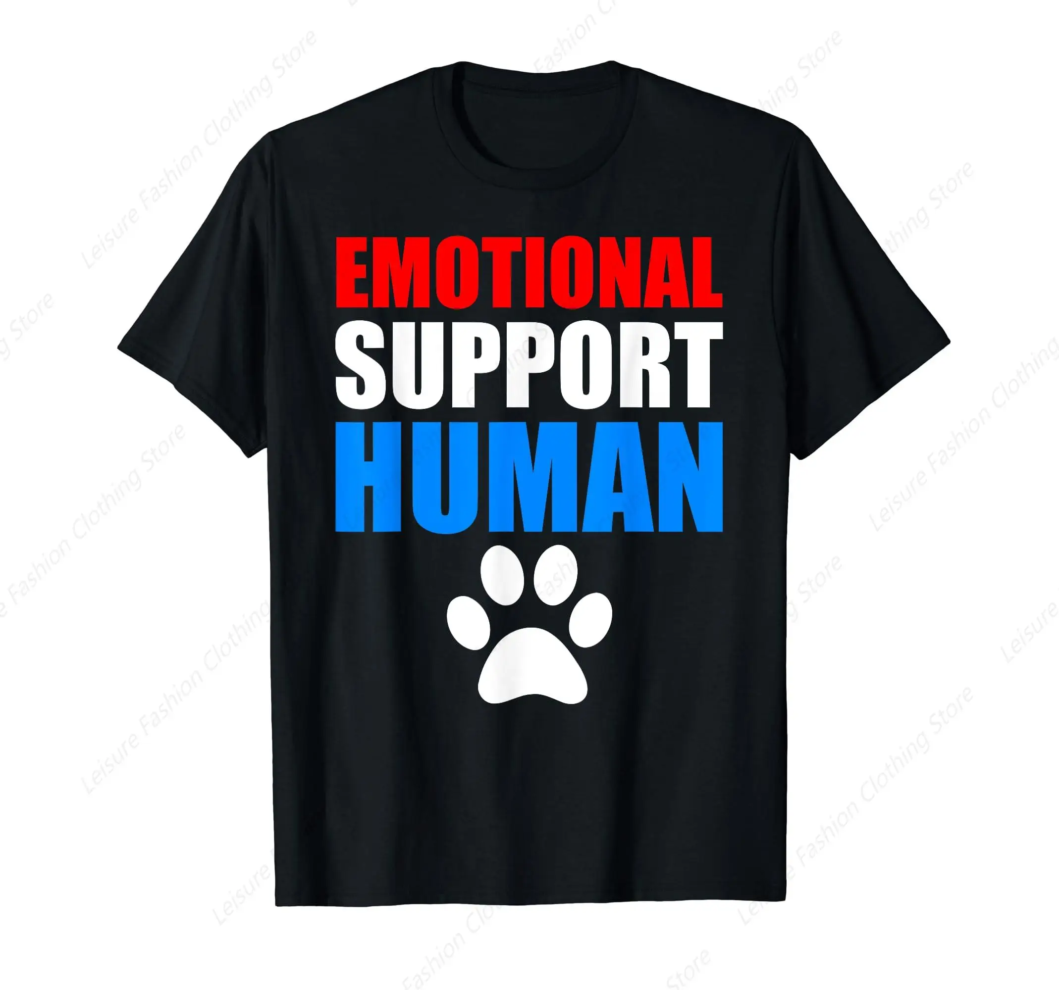 Emotional Support Human Shirt Funny Animal Service T-Shirt