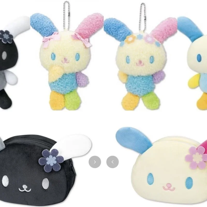Sanrio Usahana Cartoon Weiche Plüsch Geldbörse Lippenstift Flüssige Foundation Make-Up Tasche Tragbare Lagerung Taschen Valentinstag Geschenk
