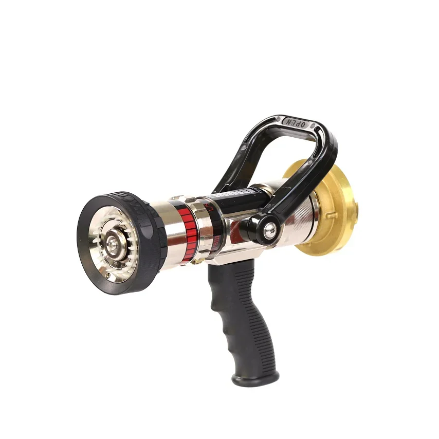 Adjustable Flow Brass Fire Hose Nozzle Fire Fighting Water