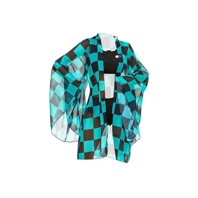 Anime Demon Slayer Kimetsu No Yaiba Cosplay Swimsuit Kochou Shinobu Kamado Nezuko Bikini Beach Swimwear Suit Women Kimono Cl MN5