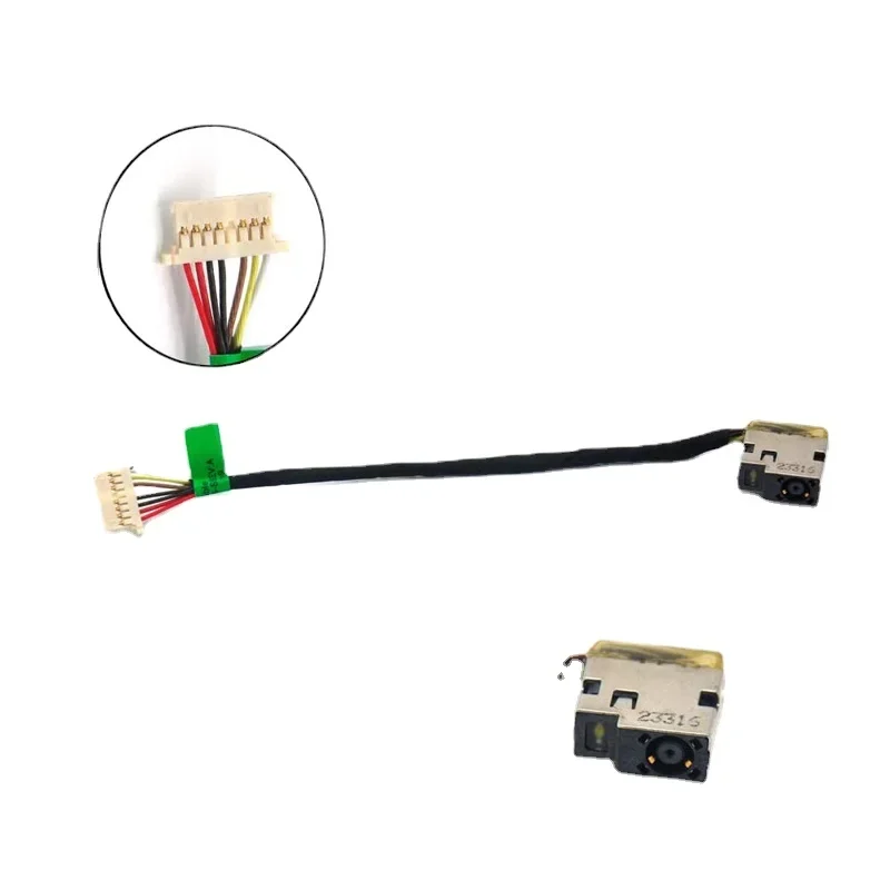 Сменный новый разъем питания постоянного тока, кабель, разъем для HP 15-AC 15-AC113CL 15-AC121DX 15-AC163NR