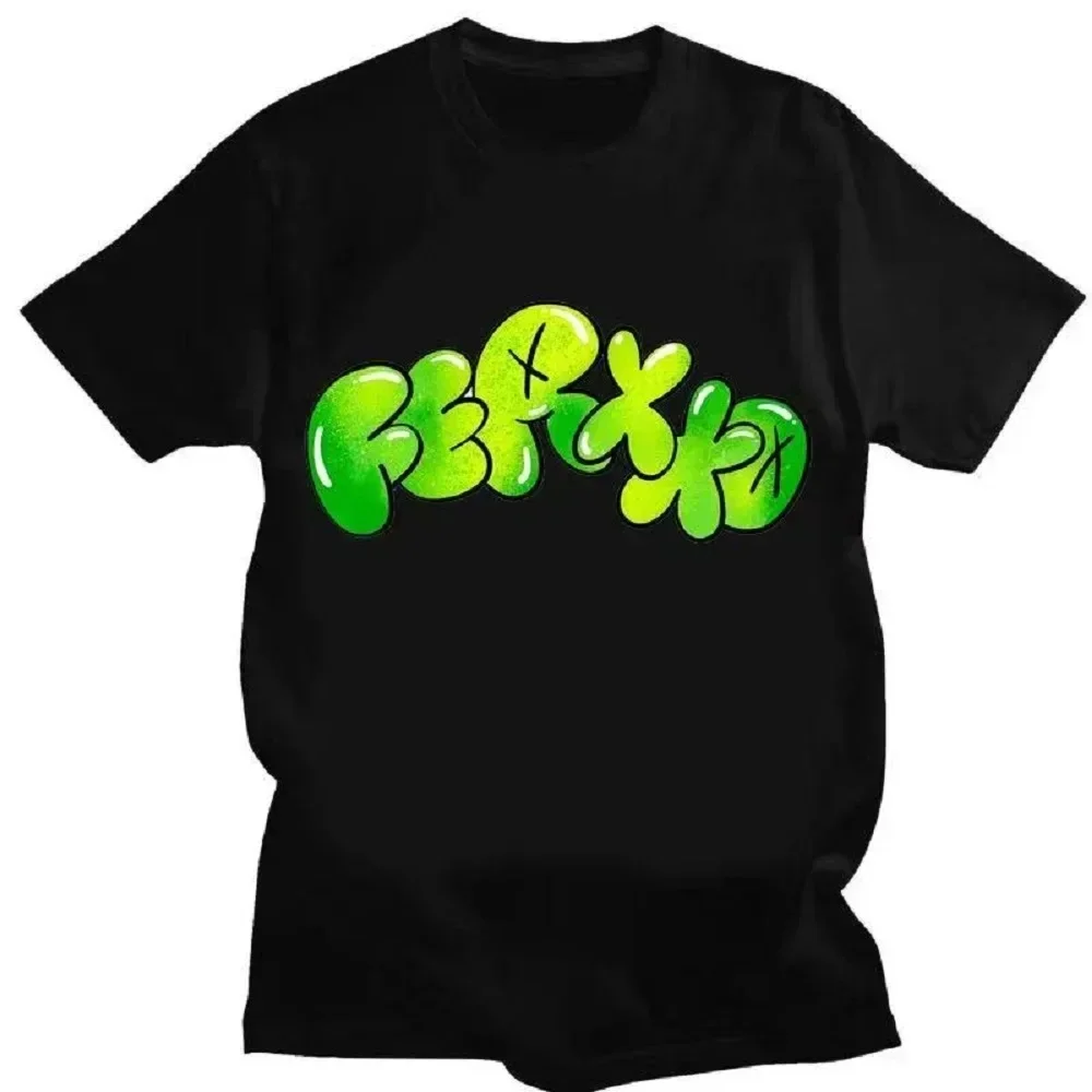 

Новая модель 2025 года, футболка с принтом для мужчин и женщин Feid Ferxxo Rapper, уличная одежда с короткими рукавами, футболка унисекс с графикой в стиле хип-хоп d 2025