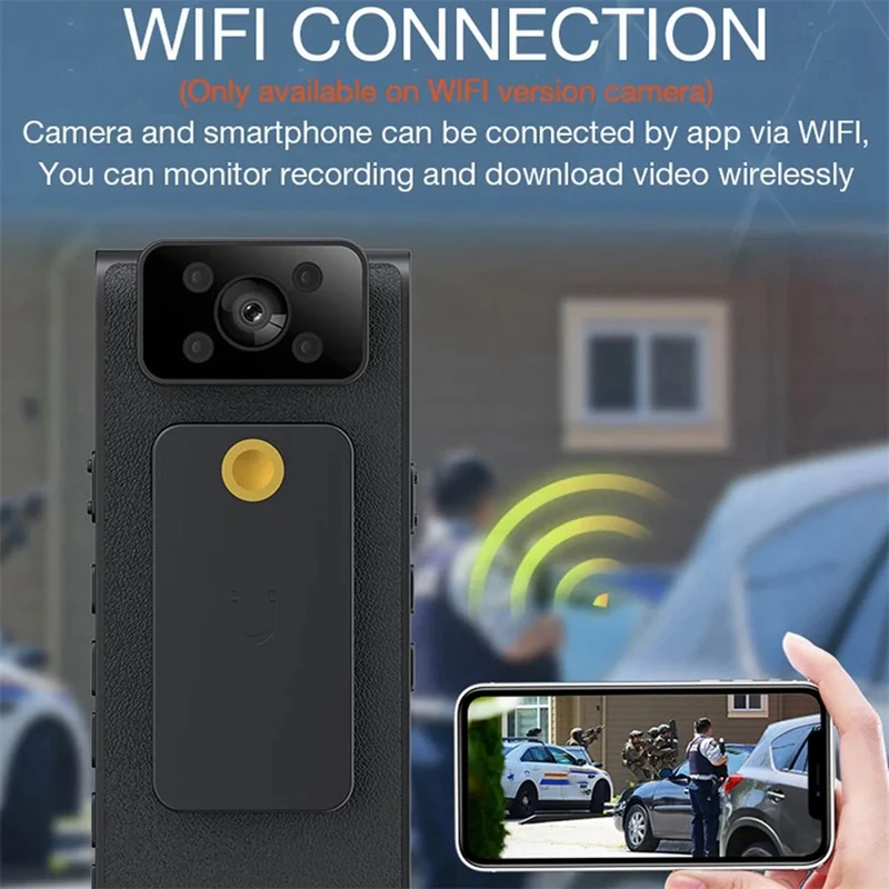 New 1080P HD WIFI Mini Camera Camcorder Body Mount Cam Small 180 Rotating Les Motorcycle Bike Camera Sports DV Car DVR