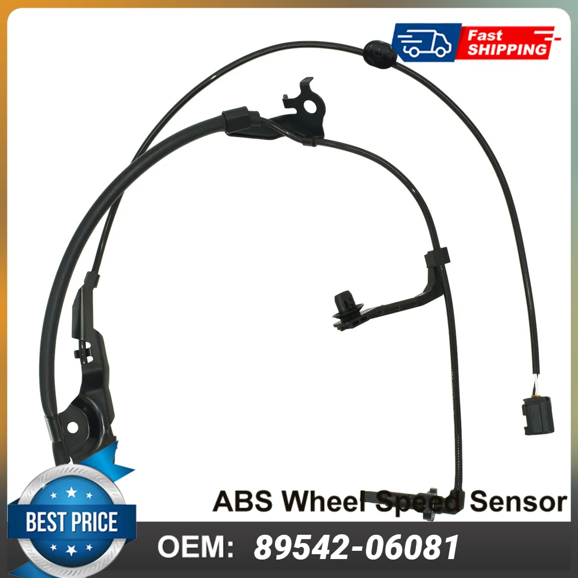 1PCS ABS Wheel Speed Sensor 89542-06081 8954206081 Front Right For Toyota Camry 2018-2022, Avalon 2019-2021