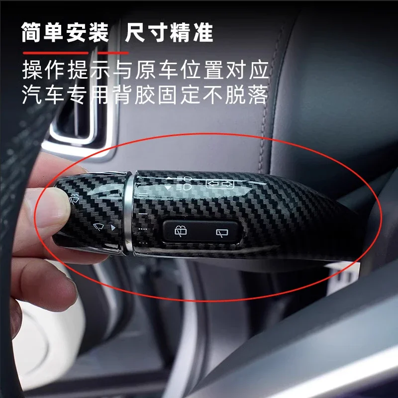 For LiXiang L9 L8 ABS Gear Shift Paddle Lever Protective Cover Decorative Kit Interior Accessories