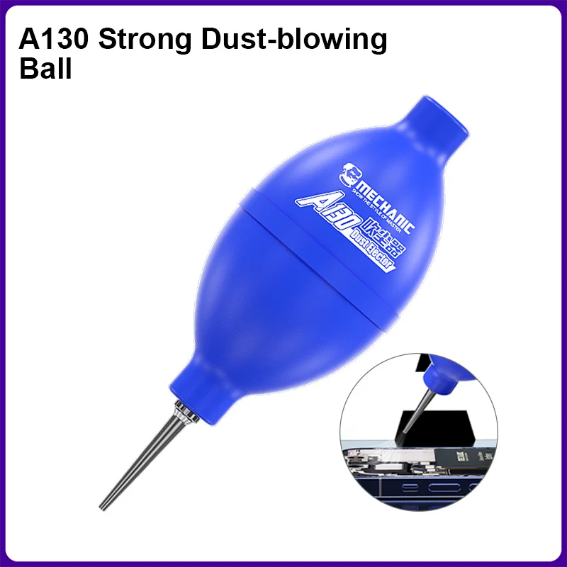 MECHANIC A130 Portable Strong 2 in 1 Dust-blowing Ball for Mobile Phone Soft High-elastic Keyboard Motherboard Cleaning Tool