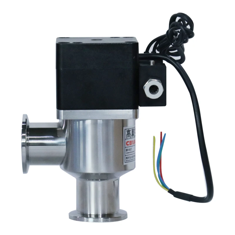 

2025 KF25 Высоковакуумный угловой клапан Пневматические операции Прямые продажи с фабрики Поддержка настройки Пневматический угловой седельный клапан