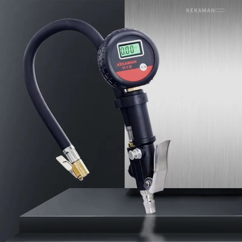 With Meter, High-precision Car Inflation Meter, Tire Pressure Meter