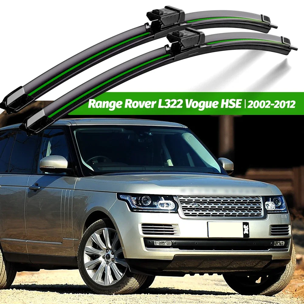 Wiper Front Wiper Blades For Land Rover Range Rover L322 Vogue HSE 2002 - 2012 Windshield Windscreen Window Brush 26\