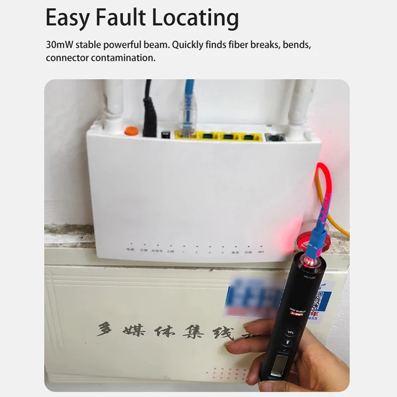 

Professional UNI-T UT691B Fiber Optic Tester Auto Calibration Metal Case Telecom Network Maintenance Measur Tool 30mW Red Light