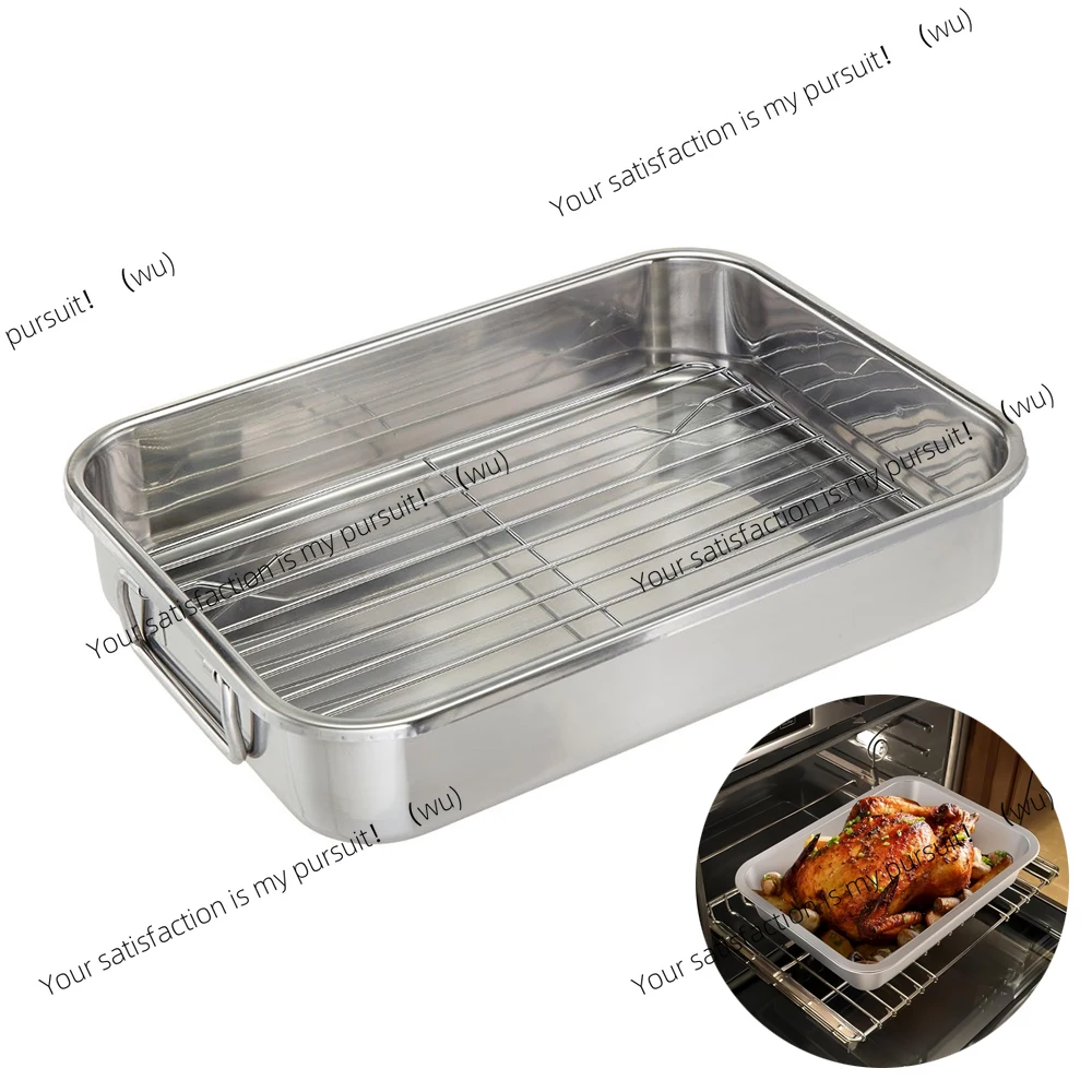 hoja-para-hornear-de-acero-inoxidable-con-soporte-para-cocinar-grandes-cantidades-de-carne-o-verduras-para-navidad