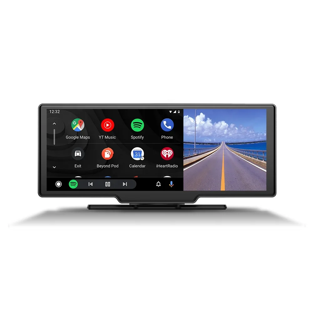 Factory Supply 10.26inch Car Dashcam DVR 4K Display Car    Recorder with Wireless Carplay Car Rear View