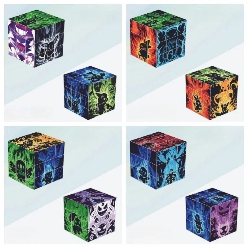 TAKARA TOMY 3 Order Cube Fun Educational Toy for Kids Children's Concentration Toy Parent-child Interactive Rubik's Cube 5.7cm