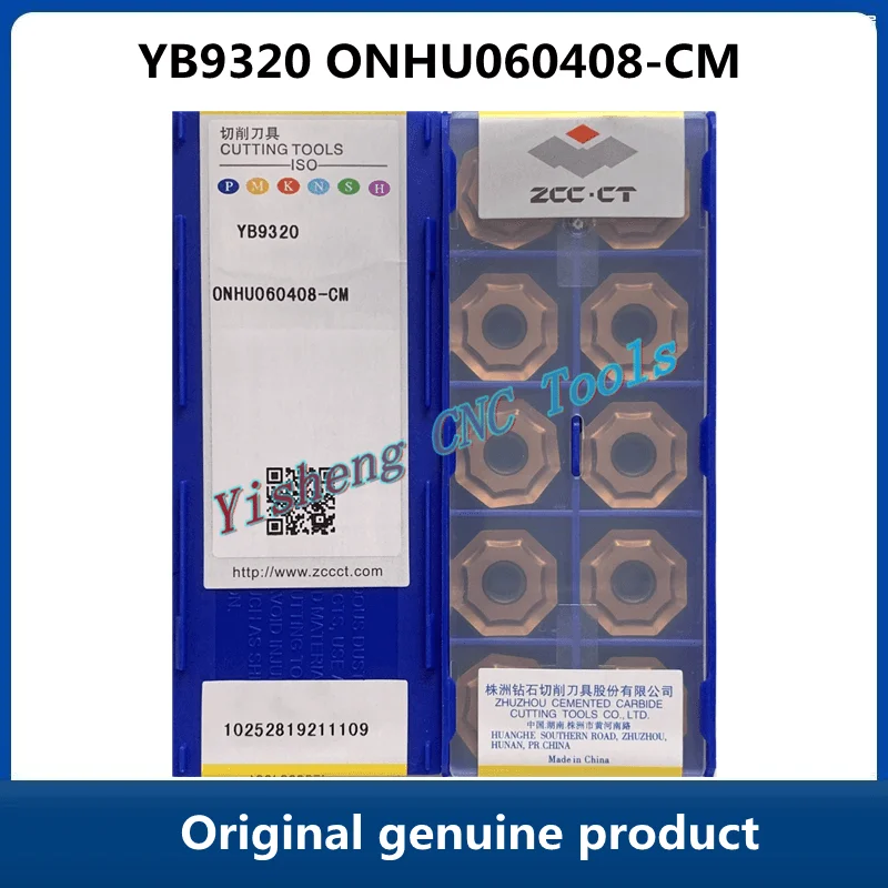

FREE SHIPPING ZCC CT 100% Original YBD152 ONHU060408-CM YB9320 ONHU060408-CM 10PCS Milling Tool