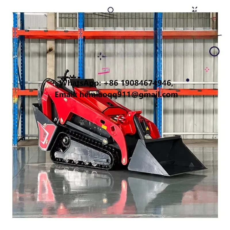 Factory Price Mini Skid Steer Loader for Sale CE/EPA Approved Diesel Engine Free Shipping & 1 Year Warranty