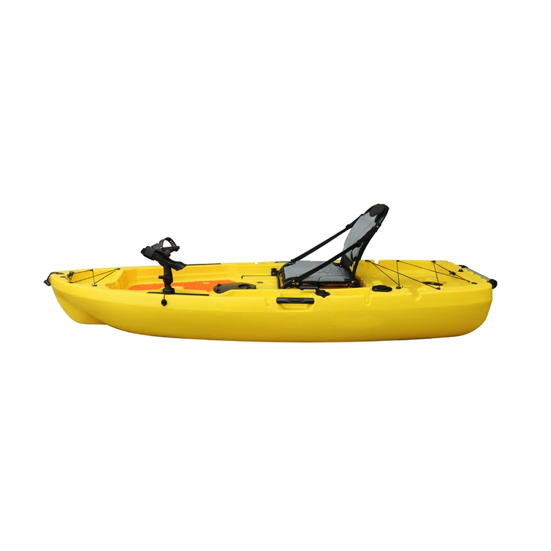 Vicking Nuovo design 8,2 piedi seduti sulla parte superiore del kayak da pesca con sistema timone in vendita