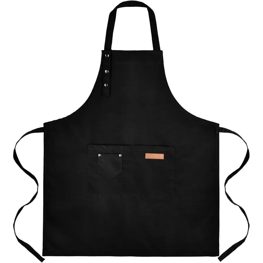 

Художественные фартуки Tosewever для рисования керамики, выпечки, мужские ремни с пряжкой, кухонный фартук с карманами для шеф-повара, приготовления пищи