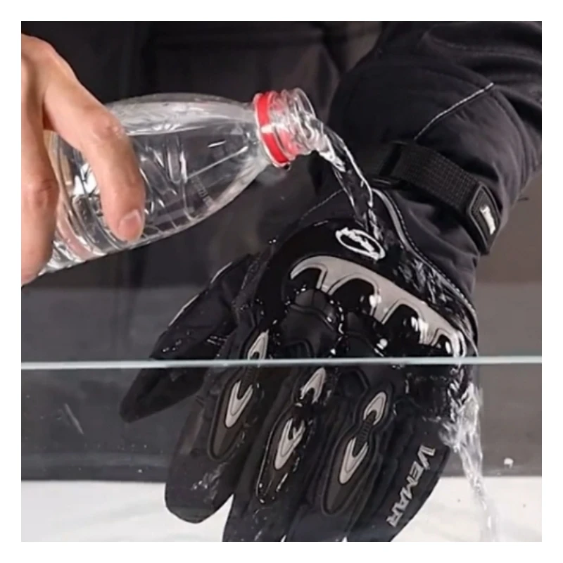 

Winter Motorcycle Gloves Moto Motorbike Ski Gloves Touch Screen Windproof Waterproof Motocross Full Finger Gloves