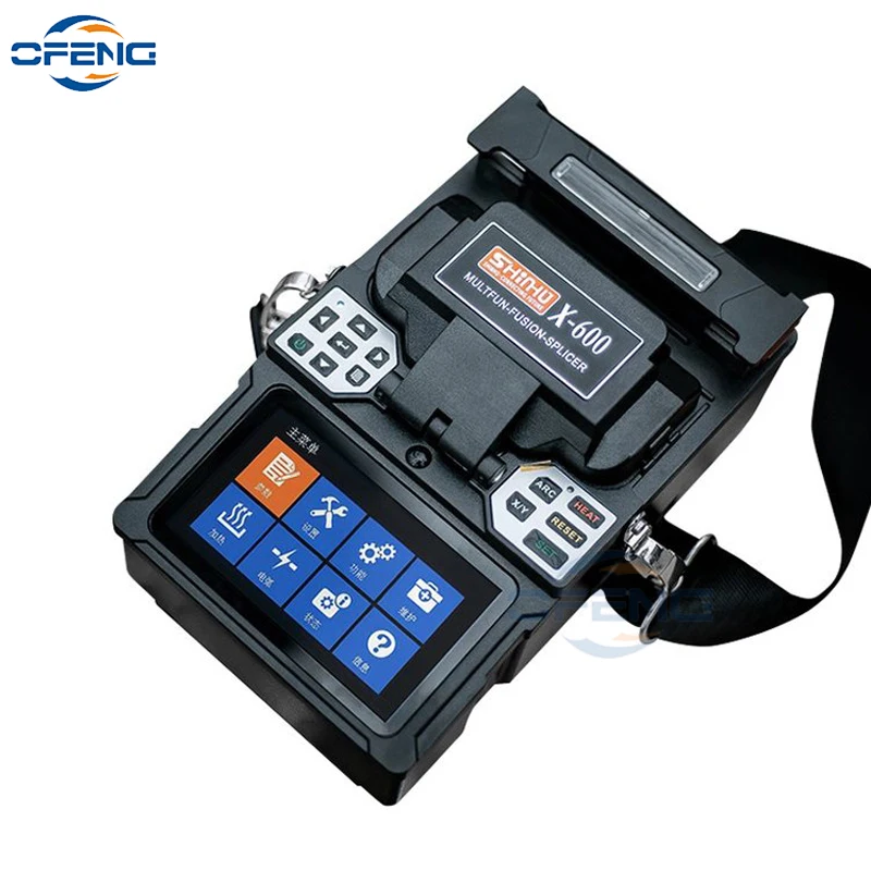 handheld Mini X-600 splicing machine Fiber Optical equipment fiber optic fFusion Splicer Splicing Machine X 600 customized