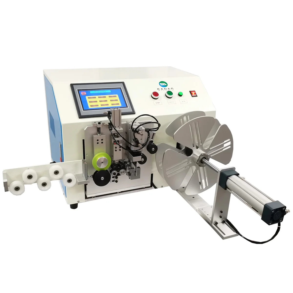 Cable Cutting Coiling Machine with Measuring Function for Winding Small Size Hose and wire