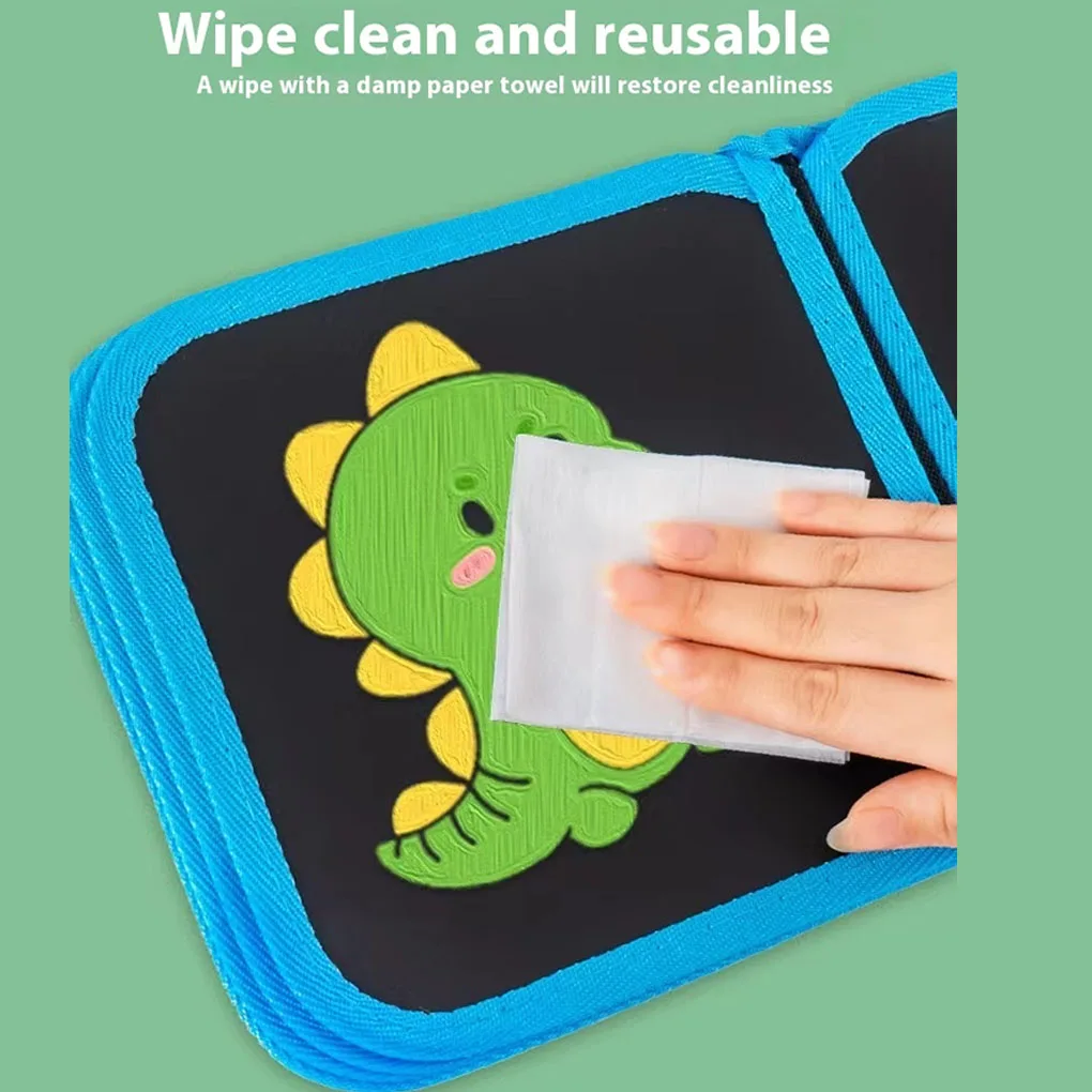 Reusable Drawing Pads with 12 Watercolor Pens Erasable Doodle Book for KidsToddlers Toys Writing Painting Set Preschool Toy