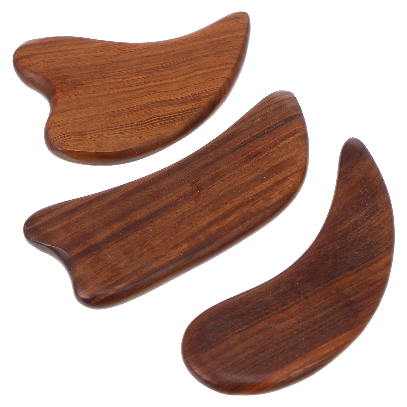 3 قطع من أداة تدليك الجسم غوا شا مكشطة لوحة كشط لتخفيف العضلات