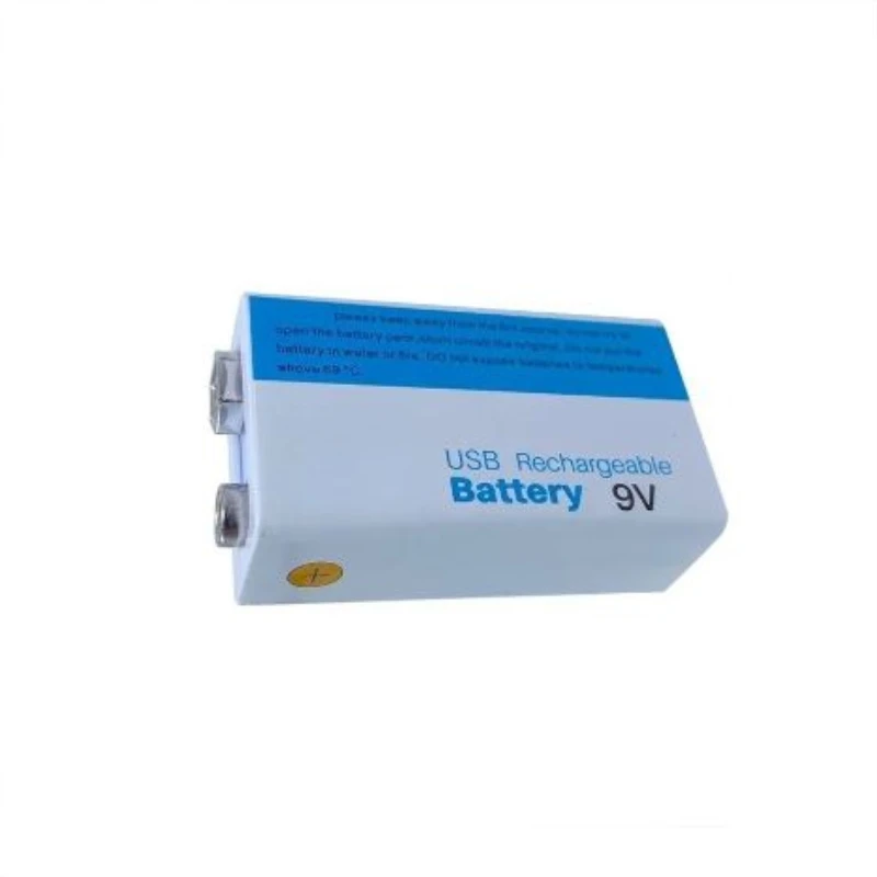 ل متعدد ميكروفون لعبة التحكم عن بعد KTV استخدام 9 فولت 6800 مللي أمبير بطارية ليثيوم أيون قابلة للشحن مايكرو USB بطاريات 9 فولت ليثيوم 4 قطعة #6