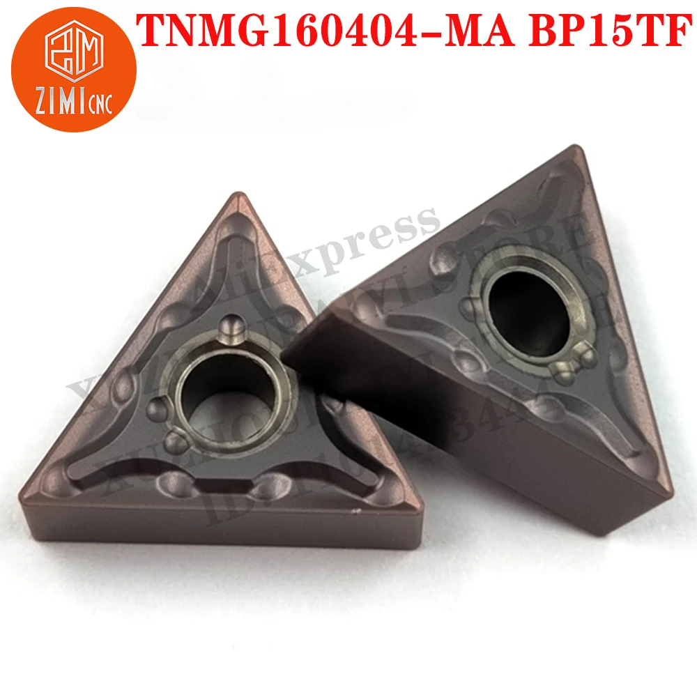 TNMG160404-MA BP15TF تنمج 160404-ما إدراج كربيد تحول إدراجات إدراجات كربيد ميكانيكي مخرطة معدنية أداة CNC أداة قطع