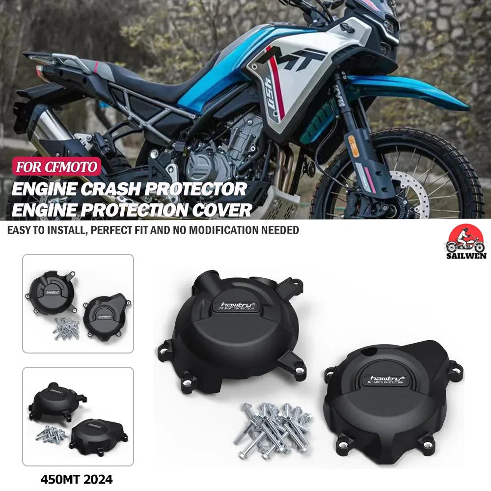 

450MT FOR CF MOTO 450MT 450 MT 2024 Motorcycle Engine Protection Cover