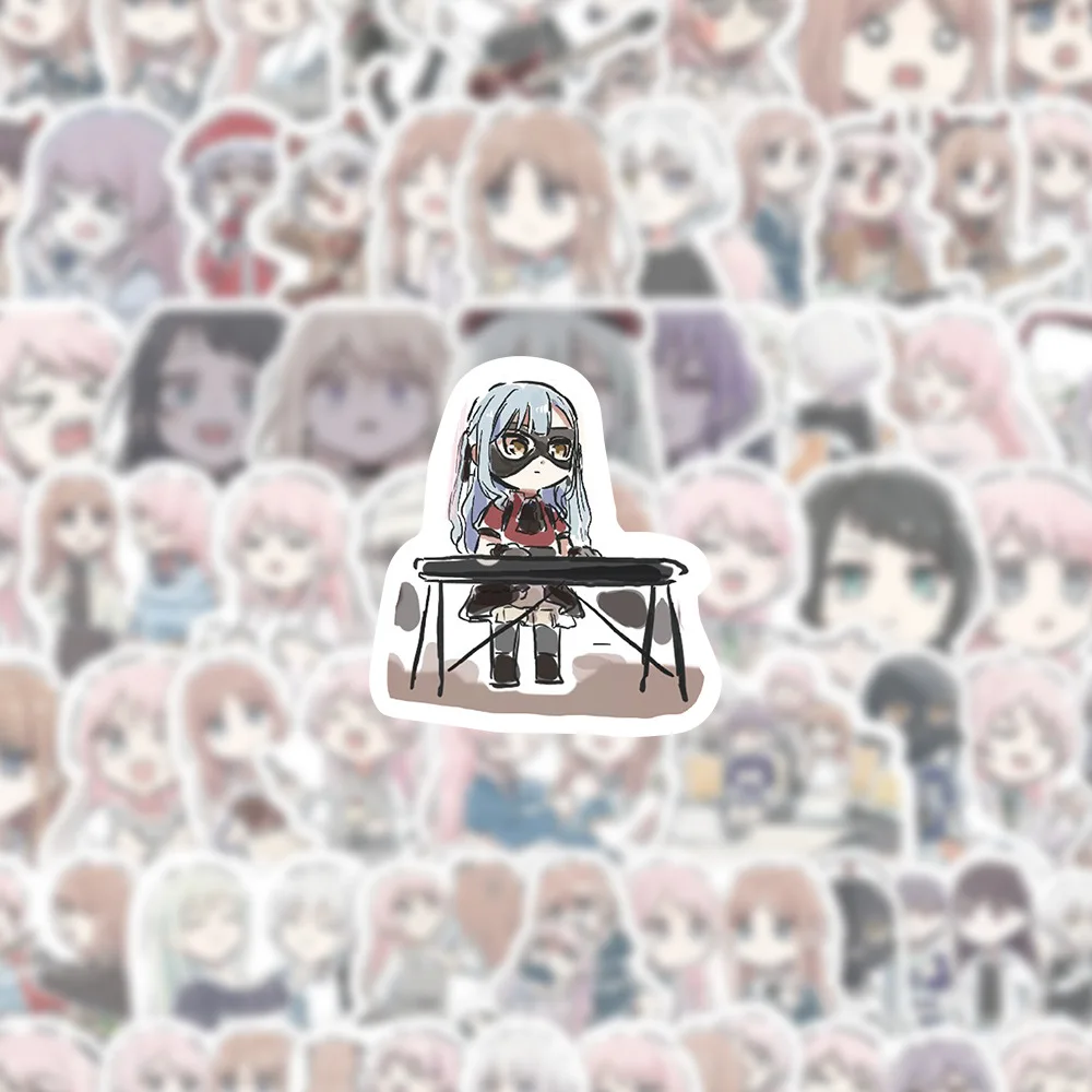 10/50/100PCS BanG Dream! It's MyGO Stickers Band Graffiti Music Animation Cartoon Decals Luggage Laptop Guitar Car Bike Sticker