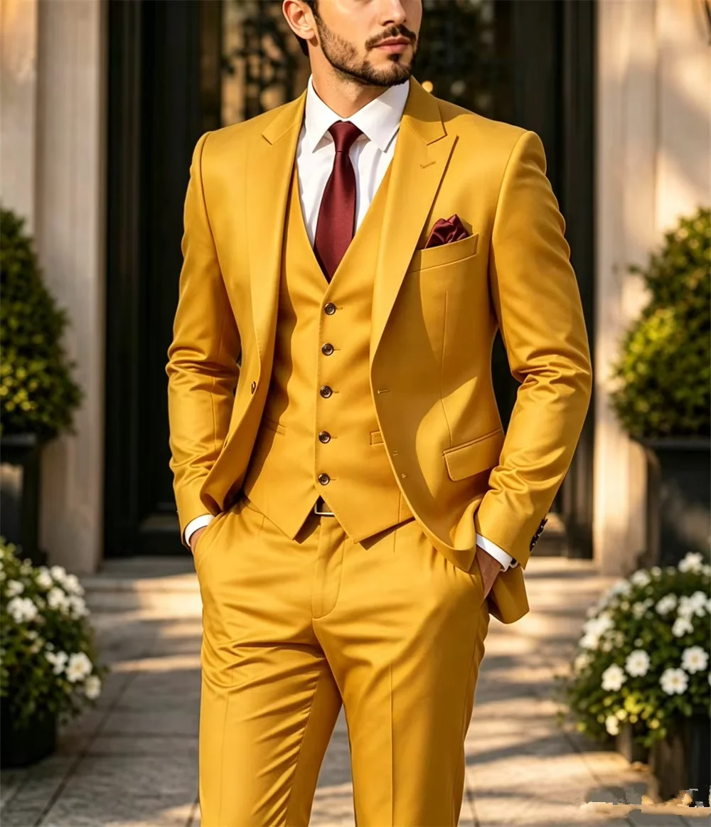 Fashion Khaki Men's 3 Piece Sl - Men'S Fashion Khaki Pants ulasan dan harga